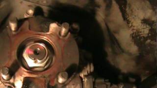 DIY partial Rear companion flange removal to replace companion flange oil seal [upl. by Sheelagh]