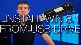 How To Install Windows 81 From USB GuideTutorial Easiest Method [upl. by Aubarta]