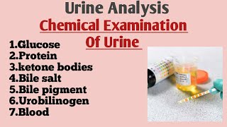 Chemical Examination of urine  Urine analysis  Glucose in urine  Glycosuria [upl. by Nonie]