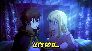 KAZUMA and DARKNESS Share a Moment or Do They 😏 Konosuba Season 3  Episode 9 [upl. by Charlene]