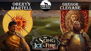 MARTELLS vs LANNISTERS  A Song of Ice and Fire Battlereport 021 GERDE [upl. by Aliahkim230]