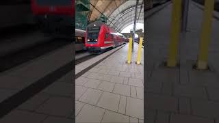 S3 NACH THARANDT IM DRESDNER HAUPTBAHNHOF [upl. by Salina574]