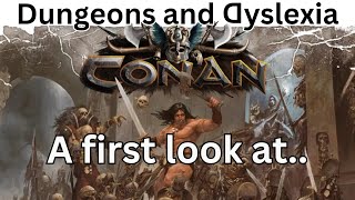 Conan The Hyborian Age RPG  The kickstarter preview [upl. by Oleg]