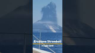 Eruzione epica dello Stromboli del 3 luglio 2019 [upl. by Alric4]