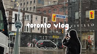 Toronto trip vlog what to eat where to go things to do [upl. by Fiester]