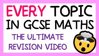 THE ULTIMATE REVISION VIDEO  FOUNDATION GCSE  GCSE 2024 [upl. by Ranna]