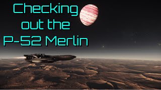 Checking out the Kruger P52 Merlin  Star Citizen [upl. by Annhej]