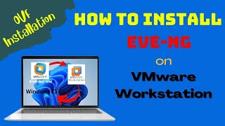 How to install EVENG on VMware Workstation  Using OVF File  Windows 11  2022 [upl. by Aivatnuahs]