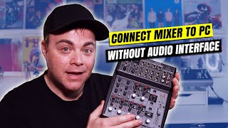 How to Connect Mixer to PC For Recording Without an Audio interface [upl. by Oeniri]