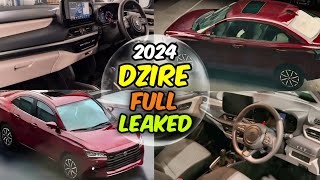 2024 Dzire interior and exterior full detail review new Dzire image leaked [upl. by Takeshi]