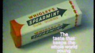 Wrigleys Spearmint Gum 1978 [upl. by Schluter]