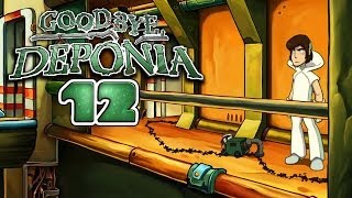 GOODBYE DEPONIA HD 012  Kaffee Bodenbelhag ★ Lets Play Goodbye Deponia [upl. by Marco]