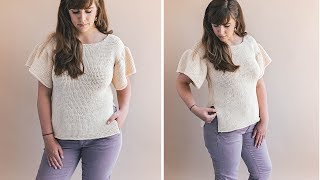 Crochet Parisian Tunisian Top [upl. by Rabjohn]