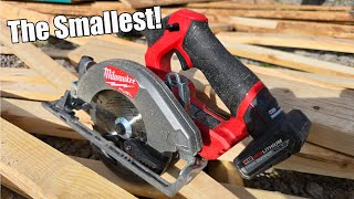 Smallest Circular Saw On The Market Milwaukee M12 FUEL Gen II 5 38quot Circular Saw 252121HO [upl. by Eetnod656]