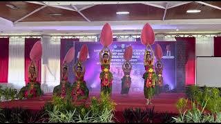 Tari “MAHAPADMA” Juara 1 Lomba Tati Kreasi Sriwijaya se Sumatera Selatan Tahun 2024 [upl. by Frida391]