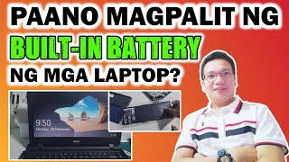 Paano magpalit ng builtin battery ng mga laptop [upl. by Iturhs845]