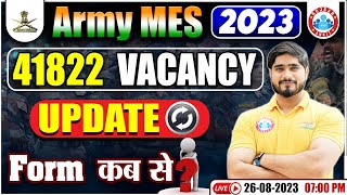 Army MES Vacancy Update  Army MES Form Date Latest Update  Army MES Vacancy Complete Information [upl. by Kailey53]