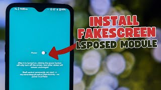 How to Install FakeScreen Lsposed Module on Rooted Android [upl. by Templia794]