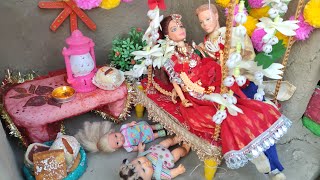 Barbie Doll All Day Routine In Indian VillagePinky Ki Kahani Part 426Barbie Ki Hindi Kahani [upl. by Nylesoj]