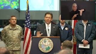 Full Remarks Ron DeSantis Monday update on Hurricane Milton preps in Florida [upl. by Budwig933]