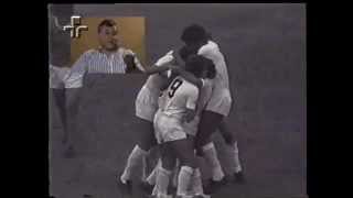 Santos 4 x 0 Palmeiras  20041974  Último gol do Pelé no Pacaembu [upl. by Anovahs969]