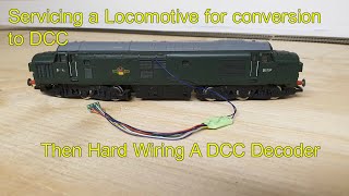 39 Servicing a 30 year old locomotive and hard wiring a DCC decoder into it [upl. by Ahseek]