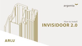 invisidoor 20 installation video English version [upl. by Aenit]