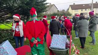 Santas Grotto in Redesdale Garden Estate Kilmacud County Dublin [upl. by Ellenahs]