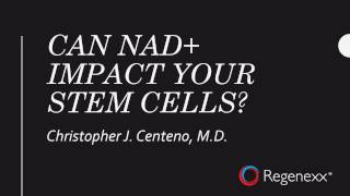 NAD Supplement and Stem Cells [upl. by Aihsemek]