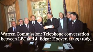 LBJ and J Edgar Hoover 112963 140P [upl. by Nodyroc]