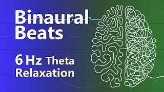 Binaural Beats 6 Hz Theta Brainwave for Relaxation 6Hz [upl. by Yonina]