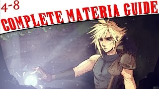 FFVII  The COMPLETE Materia Guide [upl. by Shue588]