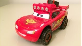 Mattel Disney Cars Radiator Springs 500 12 Lightning McQueen Diecast review [upl. by Neirda]