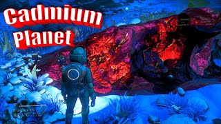 No Mans Sky Guide Cadmium Location  Cadmium Planet [upl. by Vlada]