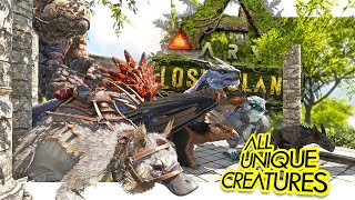 Lost Island ALL Unique Creature Locations Guide [upl. by Ahsilem399]