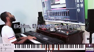 Elohim El Adonai Shammah  Piano Reharmonized [upl. by Emorej146]