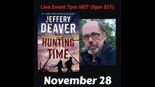 Jeffery Deaver discusses Hunting Time [upl. by Eahs58]