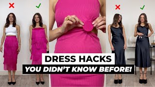 5 BRILLIANT DRESS HACKS YOU DIDNT KNOW BEFORE  Compilation [upl. by Milstone]