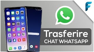 Trasferire Chat Whatsapp da iPhone ad Android o da Android ad iPhone  TUTORIAL [upl. by Sitelc678]