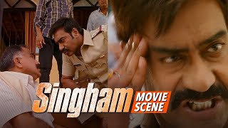 Kya Jaykant Shikre Ki Gaadi Me Bomb Hai  Ajay Devgn  Prakash Raj  Singham Movie Scene [upl. by Telocin]