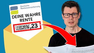 Renteninformation Die traurige Wahrheit 2024 [upl. by Willey]