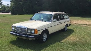 1981 MercedesBenz 300TD Turbo Diesel Wagon [upl. by Lrigybab909]