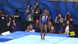 Simone Biles Olympic trials Night 2 on floor [upl. by Ballard]