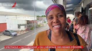 Reportage Canal 10 sur les répétitions du Spectacle Hatchepsout [upl. by Oitaroh143]