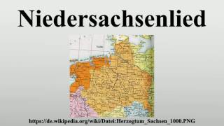 Niedersachsenlied [upl. by Brandt]