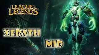 LOL PRETEMPORADA 5  XERATH MID  HIJO DE LAS RUNAS GIFT RIOT [upl. by Anytsyrk]