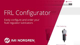 Norgren FRL Configurator [upl. by Girardo158]