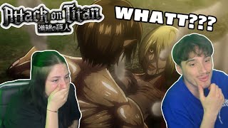 OHH NOO EREN AGAIN  ATTACK ON TITAN SEASON 1 EPISODE 21  REACTION [upl. by Grissom161]