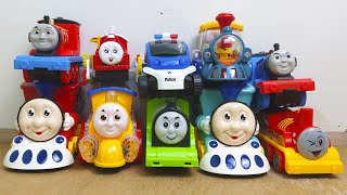 KERETA CHOO CHOO CHARLES DITABRAK MOBIL POLISI ROBOT BUZZLIGHTYEAR IRONMAN BERSAMA THOMAS exe [upl. by Jahdal248]