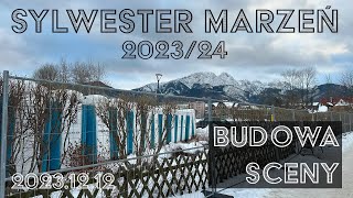 🔴Sylwester Marzeń TVP 20232024 Zakopane Budowa sceny  20231212 ASMR [upl. by Dina963]